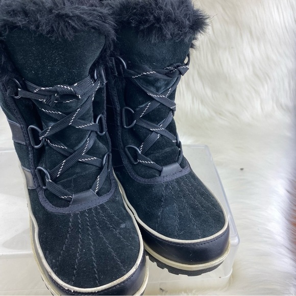 SOREL TIVOLI ll MID CALF FAUX FUR WOMAN BOOTS SIZE 7 - Picture 8 of 12